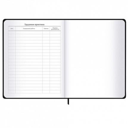 Дневник 1-11 класс 48 л., твердый, BRAUBERG, матовая ламинация, резинка, закладка-ляссе, с подсказом, "Элементы", 107242