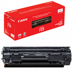 Картридж лазерный CANON (725) LBP6000/LBP6020/LBP6020B, оригинальный, ресурс 1600 стр., 3484B002