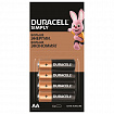 Батарейки КОМПЛЕКТ 4 шт. (отрывной блок) DURACELL Simply ОРИГИНАЛ, AA (LR6, 15А), алкалиновые, пальчиковые, Б0046868