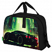 Сумка для занятий BRAUBERG KIDS с ручками, с плечевым ремнем, подкладка, 35x25x15 см, "Зеленый город", 274630