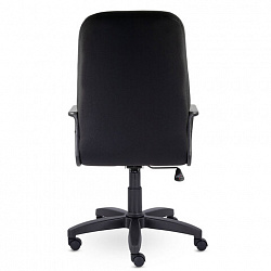 Кресло офисное "Менеджер", ткань, монолитный каркас, черное С-11, В-14