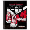 Дневник 5-11 класс 48 л., твердый, BRAUBERG, выборочный лак, с подсказом, "Кеды", 106889