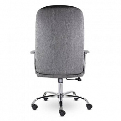 Кресло офисное "Бостон", CH-277, хром, ткань, серый (M-02)
