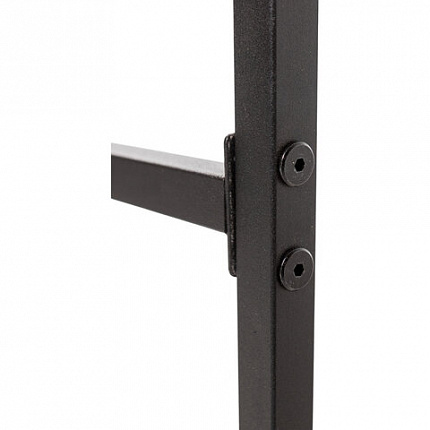 Стол BRABIX "SMART CD-020", 900х500х770 мм, ЛОФТ, металл/ЛДСП бунратти, каркас черный, 641950