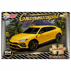 Пазл картонный для детей, лицензия АССОРТИ, УМНЫЕ ИГРЫ