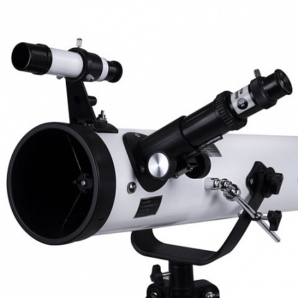 Телескоп рефлектор астрономический, увеличение 525х, объектив 76 мм, фокусное расстояние 700 мм, видоискатель, BRAUBERG 76700, 391398