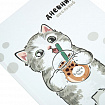 Дневник 1-11 класс 40 л., твердый, BRAUBERG, матовая ламинация, "Котёнок", 107601