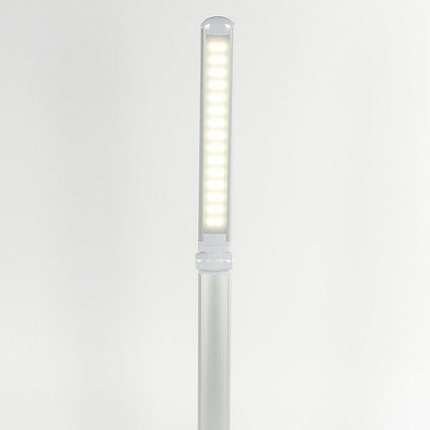 Настольная лампа-светильник SONNEN PH-3607, на подставке, LED, 9 Вт, металлический корпус, серый, 236686