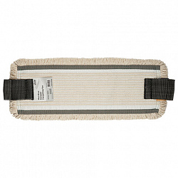 Насадка МОП плоская для держателя 40 см, уши (ТИП УВ), хлопок / полиэстер, VILEDA "УльтраСпидКонтракт", 167275