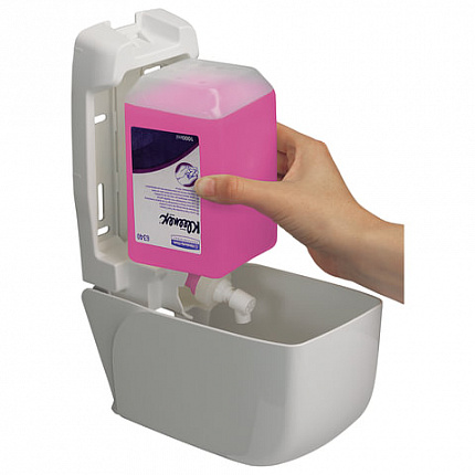 Дозатор для жидкого мыла 1 литр KIMBERLY-CLARK Aquarius, белый, 6948