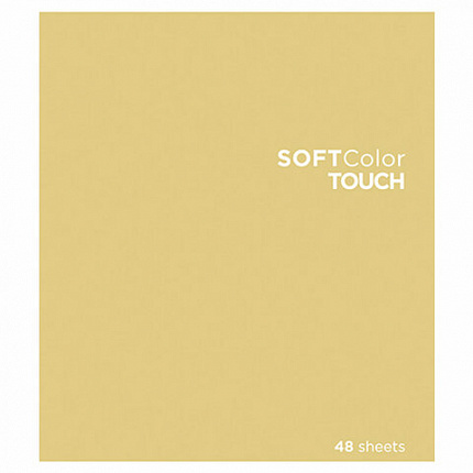Тетрадь А5 48 л., ПЗБМ, скоба, клетка, Soft Touch, брайль 3D, "СофтКолорТач", микс в спайке, 28213