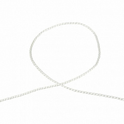 Нить лавсановая для прошивки, БЕЛАЯ диаметр 2 мм, 250 м, ЛШ 640, BRAUBERG ORIGINAL, 608923