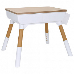 Стол детский + стул BRABIX KIDS CS-001, растущий, 2-7 лет, ЛДСП, пластик, 533288