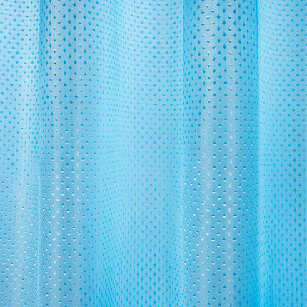 Шторка для ванной ПОЛИЭСТЕР, 180х180 см, кольца в комплекте, ГОЛУБОЙ БРИЛЛИАНТ, PRIMILA (ПРИМИЛА), 700090