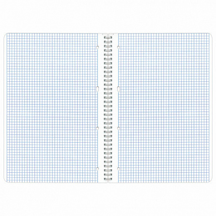 Тетрадь А4, 80 л., BRAUBERG, гребень, клетка, обложка картон, Discover, 404050