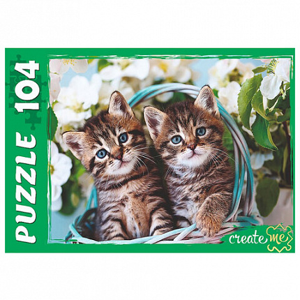 Пазл картонный "МАКСИ-ПАЗЛЫ", АССОРТИ, 180х125х40 мм, РК