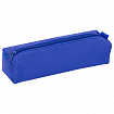 Пенал-тубус ПИФАГОР на молнии, ткань, синий, 20х5 см, 272257