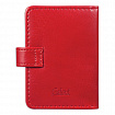 Визитница/кредитница однорядная GALANT "Ritter", на 24 карты, под гладкую кожу, застежка, бордовая, 235399