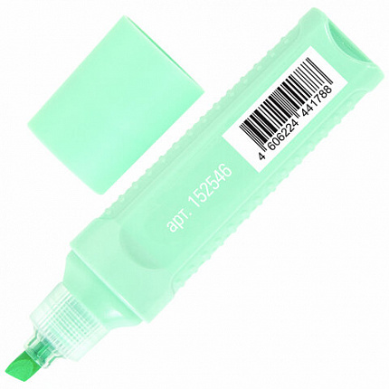 Текстовыделитель STAFF "EVERYDAY HL-707", БИРЮЗОВЫЙ, линия 1-5 мм, скошенный наконечник, 152546