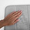 Комплект ковриков MEMORY EFFECT для ванной 50х80 см и туалета 40х60 см светло-серый LAIMA HOME, 608446