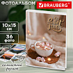 Фотоальбом BRAUBERG "Sweet love" на 36 фото 10х15 см, мягкая обложка, 391434