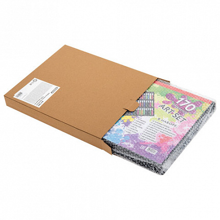 Набор ЮНОГО ХУДОЖНИКА "ЮНЫЙ ХУДОЖНИК" для рисования и творчества, ПИФАГОР, 170 предметов, 665672