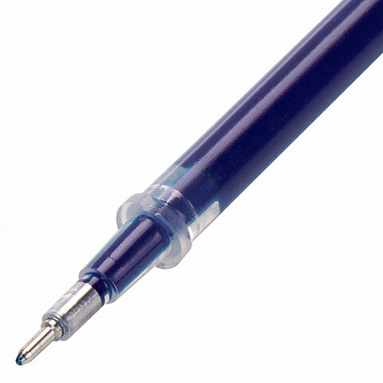 Стержни гелевые STAFF, 135 мм, НАБОР 10 шт. + 2 шт. в ПОДАРОК, СИНИЕ, игольчатый узел 0,5 мм, линия письма 0,35 мм, 170412