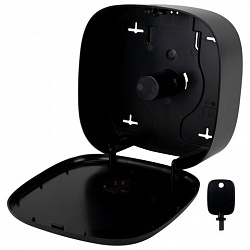 Диспенсер для туалетной бумаги LAIMA PROFESSIONAL PREMIUM BLACK (Система T2), малый, черный, ABS-пластик, 609521