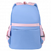 Рюкзак BRAUBERG PASTEL с термонашивками в комплекте, "Friendly bunnies", голубой, 40х29х14 см, 271423