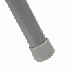 Стул складной BRABIX "Golf Plus CF-003 КОМФОРТ", серый каркас, серая ткань, 532890