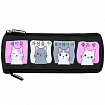 Пенал мягкий BRAUBERG, 3 отделения, нейлон, 21х7х7 см, "Anime Cats", 271580
