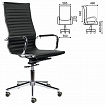 Кресло офисное BRABIX PREMIUM "Intense EX-531", экокожа, хром, черное, 532540