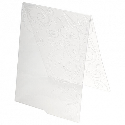 Клише для тиснения 3D "Бабочки" для Машинки для тиснения ОС-5, 108х146 мм, ОСТРОВ СОКРОВИЩ, 663795, 862-002