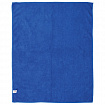 Тряпки для мытья пола, КОМПЛЕКТ 3 шт., ПЛОТНАЯ микрофибра, 50х60 см, синие, 260 г/м2, ЛЮБАША "ПЛЮС", 603944