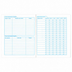 Дневник БЕЛЫЙ, HATBER, на скобе, обложка мелованный картон, 005189, 40Д5B_03610