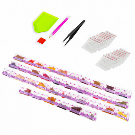 Картина стразами (алмазная мозаика), 30х40 см, ОСТРОВ СОКРОВИЩ "Принцесса Египта", без подрамника, 663852