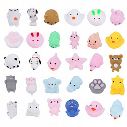 Игрушка-антистресс "НАБОР 30 ШТУК", 4 см, JOLLY JOT (ДЖОЛЛИ ДЖОТ), 665821