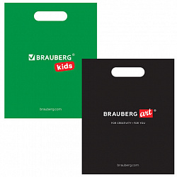 Пакет презентационно-упаковочный BRAUBERG ART+KIDS, 40х50 см, усиленная ручка