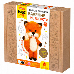 Набор для творчества "Валяние из шерсти", брелок, АССОРТИ, 10КОР