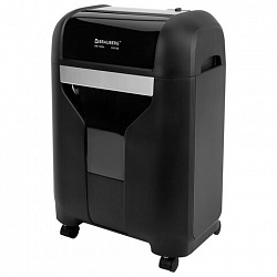 Уничтожитель (шредер) BRAUBERG PROFESSIONAL CM-1520x, "Heavy Duty", 4 уровень секретности, 4х28 мм, 15 листов, корзина 20 литров, 533130