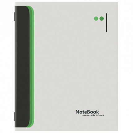 Тетрадь А5, 40 л., STAFF, скоба, клетка, офсет №2 ЭКОНОМ, обложка картон, СВЕТЛАЯ, 405623