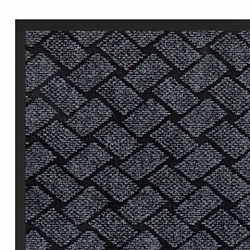 Коврик придверный 60х90 см, СЕРЫЙ, влаго-грязезащитный, 450 г/м2, плетение, PRIMILA (ПРИМИЛА) KRAFT, 701050