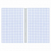 Тетрадь А4, 96 л., BRAUBERG, гребень, клетка, матовая ламинация, "UltraTone" (микс в спайке), 405317