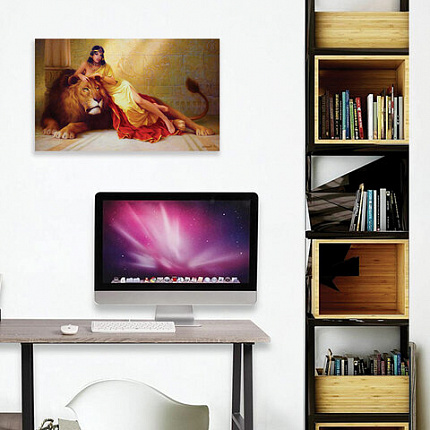 Картина стразами (алмазная мозаика), 30х40 см, ОСТРОВ СОКРОВИЩ "Принцесса Египта", без подрамника, 663852