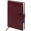 Ежедневник датированный 2026 А5 148х218 мм, GALANT "Ritter", под кожу, бордовый, 117493