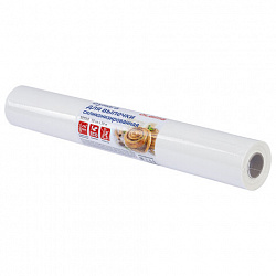 Бумага для выпечки силиконизированная, пергамент 38 см х 50 м, цвет белый, LAIMA, CH, 609586