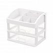Органайзер для хранения косметики, канцтоваров, мелочей ДВА УРОВНЯ, 20х17х23,5 см, DASWERK (ДАСВЕРК), 608478