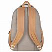 Рюкзак HEIKKI GOODLY (ХЕЙКИ) универсальный, 2 отделения, отделение для ноутбука, бежевый, 46x33x18 см, 273868