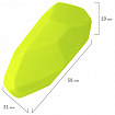 Ластик фигурный BRAUBERG "Stone", 58х21х19 мм, цвет ассорти, 228715