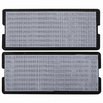 Штамп самонаборный 8-строчный STAFF, оттиск 60х40 мм, "Printer 8027", КАССЫ В КОМПЛЕКТЕ, 237430